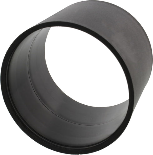 DCT 4in Plastic Circular Pipe Coupler Fittings 1-Pack for Flexible Hose Woodshop Dust Collection Piping