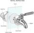 X-Chef Stainless Steel Beverage Dispenser Spigot Replacement