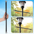 22" iplusmile Lamp Post Cross Arm Replacement: Cross Arm Ladder Rest Handle with Removable Decorative Spheres