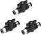 10mm Push Connect Valve Ball Valve, Quick Connect Tube Fittings for Pneumatic Air Compressor