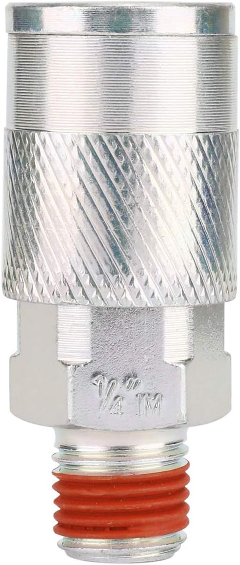 WYNNsky Air Compressor Accessories Fittings, 1/4''NPT Quick Connect Air Coupler and Plug Kit, I/M Type, 14 Pieces Air Tools Fittings Set by WYNNsky