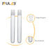 ULAB Scientific White Tube Rack Set with 60pcs Plastic Macaroon Party Tubes, Nature Color
