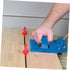 OSALADI 12pcs Decking Board Spacers, Plastic Decorative Nails for Deck Board Spacer Guide