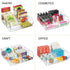 6 Closets, mDesign Plastic Home Office Wide Bin Organizer with Compartments for Cabinets, Drawers, Desks, Tables