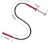 24'' Bendable Flexible Magnetic Pickup Tool, Four Claw Grabber Tool, Accurate Pick Up In Narrow Space for Engine
