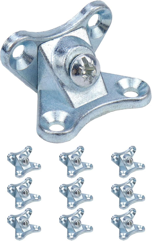 10Pcs Detachable Corner Brace Zinc Alloy Butterfly Corner Code Right Angle Support