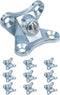 10Pcs Detachable Corner Brace Zinc Alloy Butterfly Corner Code Right Angle Support