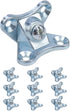 10Pcs Detachable Corner Brace Zinc Alloy Butterfly Corner Code Right Angle Support