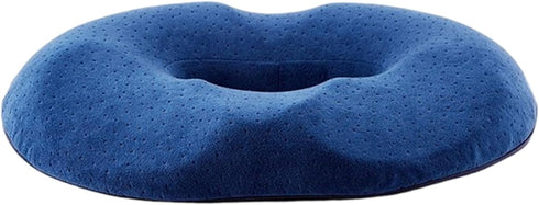 Hbbgdiy Hemorrhoid Donut Pillow Memory Foam Cushion Slow Rebound Pressure Relief Pillow Anti-Slip & Thickened