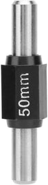 Professional Stainless Steel Calibration Block Rod Bar, 50MM Outside Micrometer Calibration Tool