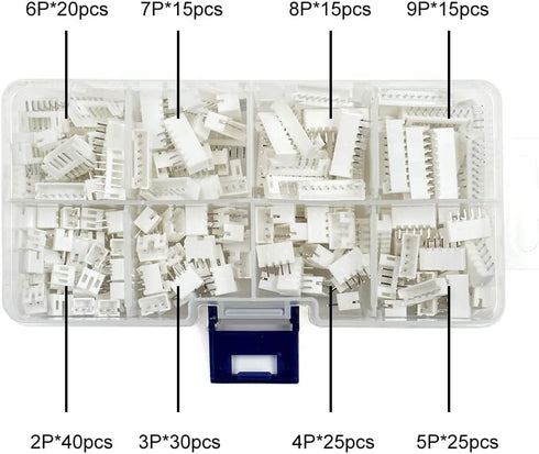 PH 2.0mm Socket Kit Compatible with JST-PH 2.0mm Pitch Connectors Through-Hole Top Entry Type Stemma