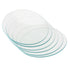 PATIKIL 90 mm Diameter Transparent Watch Glass, 6 Packs Beaker Cover with Smooth Edges for Laboratory Use