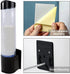Cup Dispenser, Water Cooler Pull Type Holder for 5oz - 7oz Cone or Flat Bottom Cups, Wall Mount