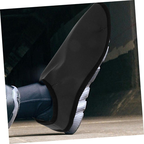 Generic 2 Pairs Reusable Non Slip Barber Shoe Covers for Hair Stylists Protective Haircut Shoe Protectors Ventilated