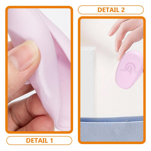 3 Healifty Pairs Silicone Ear Covers Hair Dye Earmuffs Ear Protectors for Hair Styling Salon Equipment