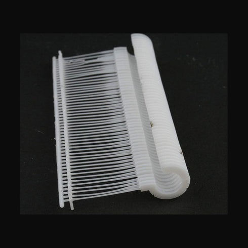 1-1/2" J Hook Fasteners for Standard Tagging Guns, 5000 Pcs, J-Hook Plastic Fasteners, 1.5" L