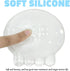 Elbow Gel Wrist Rest for Keyboard and Mouse Transparent White Jellyfish Pad Cushion Ergonomic Cute Clear Cool Mouse