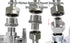 Beduan Stainless RV Faucet Adapter, 1/2 NPT Male to 3/8 Comp. Male, Pack of 2