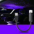 1Pc Black USB Star Projector Night Light,Adjustable Romantic Starry Sky Projector Car Light,Portable Atmosphere Decorative Auto Roof Light for Various Occasions,Tools and Home Improvement,Wall Lights by Pluzmecalm