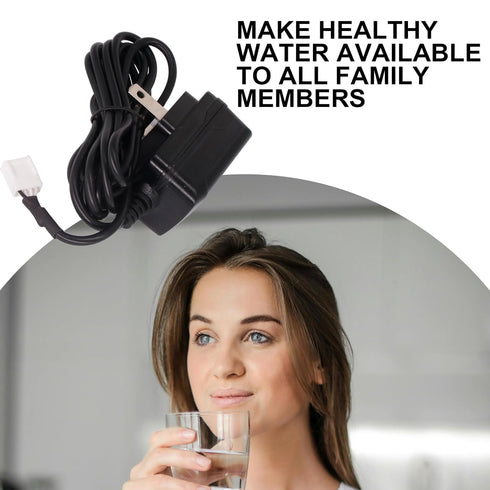 Water Softener Power Supply Cord Transformer 15V DC Adapter Compatible with V3186-06 for 2017+ Water Softener Valves