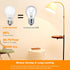 A15 LED Ceiling Fan Light Bulb, E26 LED Bulb 6.5W Equivalent 60 Watt, 2700K Warm White, Dimmable Light Bulbs, 6 Pack A15 LED Light Bulbs for Pendant, Hallway Fixtures,120V, 600LM by MorningLight
