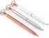 NNY 3 PCS Metal Crystal Diamond Ballpoint Pens, Fancy Gifts for Women Girls, Includes 3 Pen Refills
