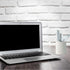 Pen Holder for Desk, Nordic Style Silicone Makeup Brush Organizer Cup, Multifunctional Office Supplies (Light Grey)
