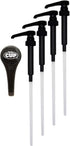 By The Cup Universal Black Coffee Syrup Pump - Pack of 4, Fits Upouria, Torani Syrups, Davinci, Monin (1L Plastic Only)