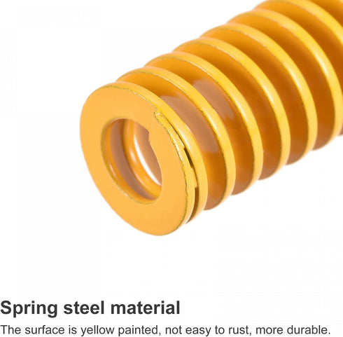 3D 14mm 45mm 2pcs 3D uxcell Printer Die Spring, OD Long Spiral Stamping Light Load Compression Mould Die Springs