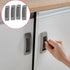 4pcs Self-adhesive Glass Sliding Door Handles, Plastic Auxiliary Puller for Glass Doors, Sliding Door Cabinets