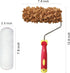 (RM478K-TZ) Hanroy Sponge Paint Roller Kits, Texture Sponge Paint Roller Decor Art Painting Roller for Home Wall