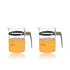 Glass Beaker with Handle, 500ml, 3.3 Borosilicate Griffin Low Form, Pack of 2