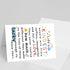 YiKaLus Cute Appreciation Card for Kindest Person, Great Thank You Card with Envelope for Women Men, Sweet Friendship