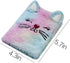 Lovely Animal Notebook, Kids Plush Diary for Girls, A6 Ruled Journal, 160 Pages