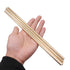 PGCOKO 4Pcs Solid Round Brass Rod Kit - Lathe Bar Stock for DIY Craft Tool, 1/4 inch Diameter, 11.8 inch Length