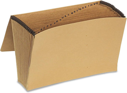 Pendaflex Expanding Kraft File with Flap - A-Z Index, 15 x 10, 1 Per Box, Brown, Legal