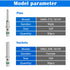 30 Pairs (60PCS) DT Pins Contact Size 16, DT Connector/Terminal Kit with 30PCS Male Pins and 30PCS Female Sockets