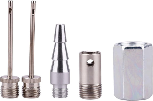 WYNNsky Air Tool and Compressor Accessory Kit: 1/4 Inch NPT 17 Piece Air Hose Fittings with Blow Gun