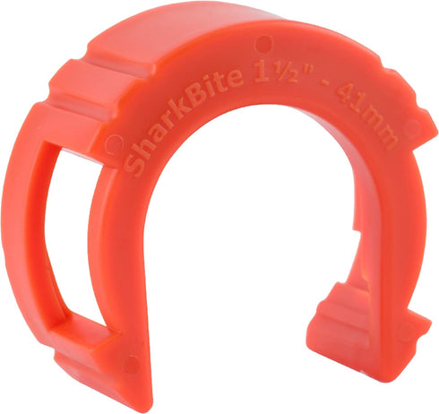 SharkBite 1-1/2 Inch Disconnect Clip for Push to Connect Brass Plumbing Fittings, UXLDC41