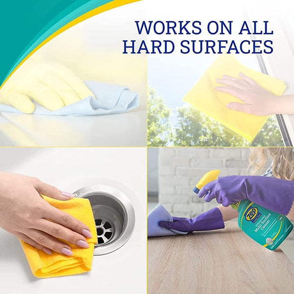 Zep Home Pro Streak-Free Multi-Surface Cleaner, 32 Fl. Oz., Pro Trusted Cleaning Power in Refreshing Scents