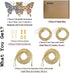 Ceiling Fan Extension Chain, Decorative Crystal Rhinestone Butterfly Ornaments Pendant, Light Lamp Chain Pull Extender
