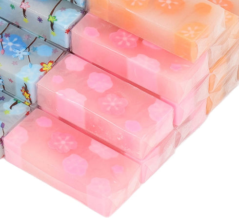 HEEPDD 36Pcs Kids Pencil Erasers, Pattern Correction Erasers for School Stationery, Party Reward for Students and