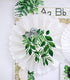 Schoolgirl Style Simply Boho 12-Piece Extra Large Greenery Bulletin Board Cutouts, Greenery Leaves with Black and White