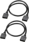 uxcell RGB Splitter Cable Female to Female 4 Pin Extension Connector Cord