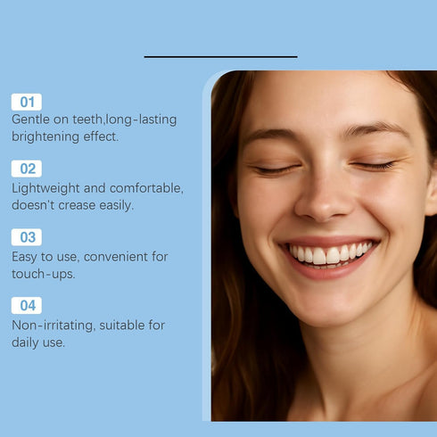HEDGAUCP 2 Pack Instant Whitening Tooth Paint, Tooth Polish White, Enhance Tooth Surface Appearance