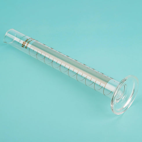 3-Pack Borosilicate Glass Graduated Cylinder - Measuring Cylinder, 100 ml