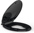 Stain-Resistant Elongated Toilet Seat with Built-In Child Seat for Easy Maintenance