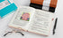 Thick College Ruled Notebook - 366 Numbered Pages, A5 Journals for Writing with 100GSM Lined Paper, Hardcover Leather