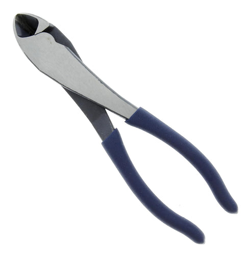 IDEAL Electrical 35-028 Diagonal-Cutting Plier, 8 in., Pliers with Knife-to-Knife Blades, Dipped Grip Handles
