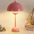 COSYLUX Modern Small Table Lamp for Bedroom, Cute Dome Shade Reflecting Light